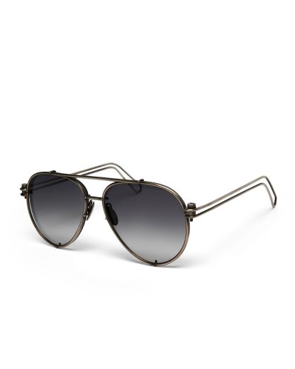 werkstatt munchen m0501 glasses 1 brille sunglasses sonnenbrille 925 sterling silver faded grey hide m 2