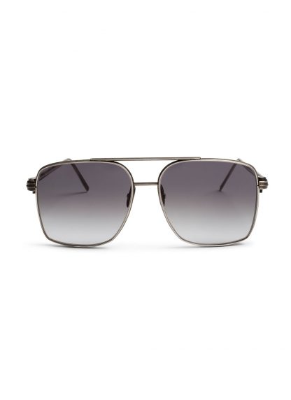 werkstatt munchen m0502 glasses 2 brille sunglasses sonnenbrille 925 sterling silver faded grey hide m 1