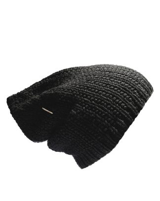 werkstatt munchen m8011 beanie muetze cap field trace cashmere black hide m 1