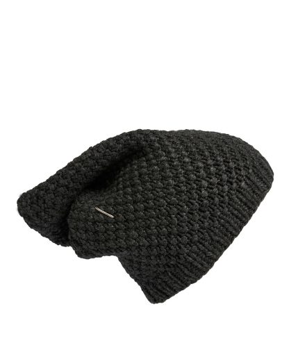 werkstatt munchen m8050 beanie muetze cap moss trace link cashmere anthracite hide m 1