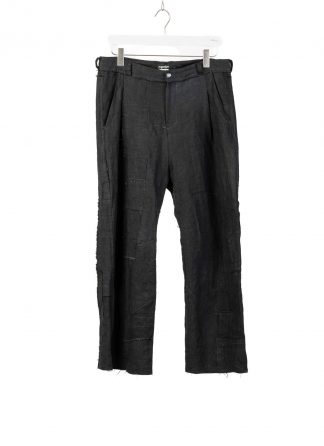 PROPOSITION CLOTHING CL 0139 Men Wide Pants Herren Hose linen black hide m 2