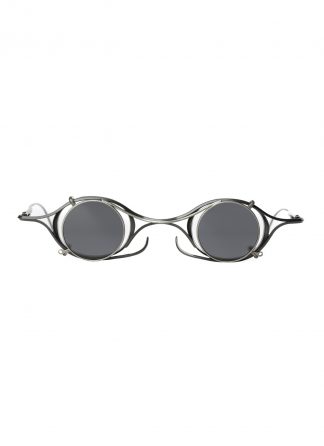 Rigards sun glasses brille eyewear sonnenbrille the viridi anne rg2002tva black clear clipon titanium copper hide m 1