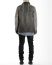 BORIS BIDJAN SABERI BBS men PADDED JACKET PADDEDJACKET1 reversible herren winter jacke F1506FW cotton dark grey hide m 11