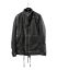BORIS BIDJAN SABERI BBS men PADDED JACKET PADDEDJACKET1 reversible herren winter jacke F1506FW cotton dark grey hide m 2