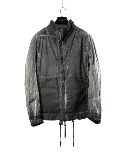 BORIS BIDJAN SABERI BBS men PADDED JACKET PADDEDJACKET1 reversible herren winter jacke F1506FW cotton dark grey hide m 3