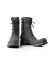 LEON EMANUEL BLANCK LEB Men Distortion Combat Work Boot Tractor Sole DIS M WB 01 Herren Stiefel Schuh horse leather grey hide m 3