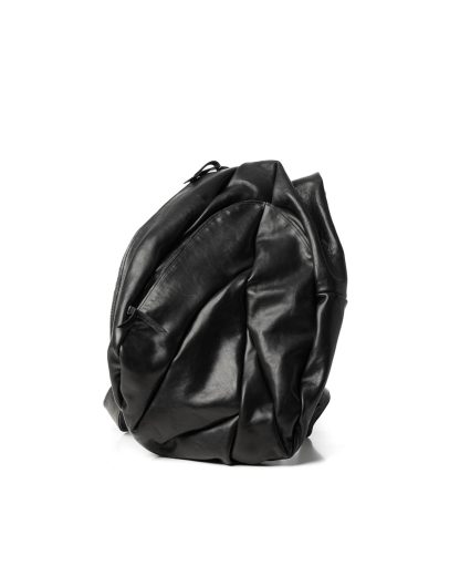 LEON EMANUEL BLANCK distortion dealer bag tasche DIS DB 01 XL horse full grain leather black hide m 4