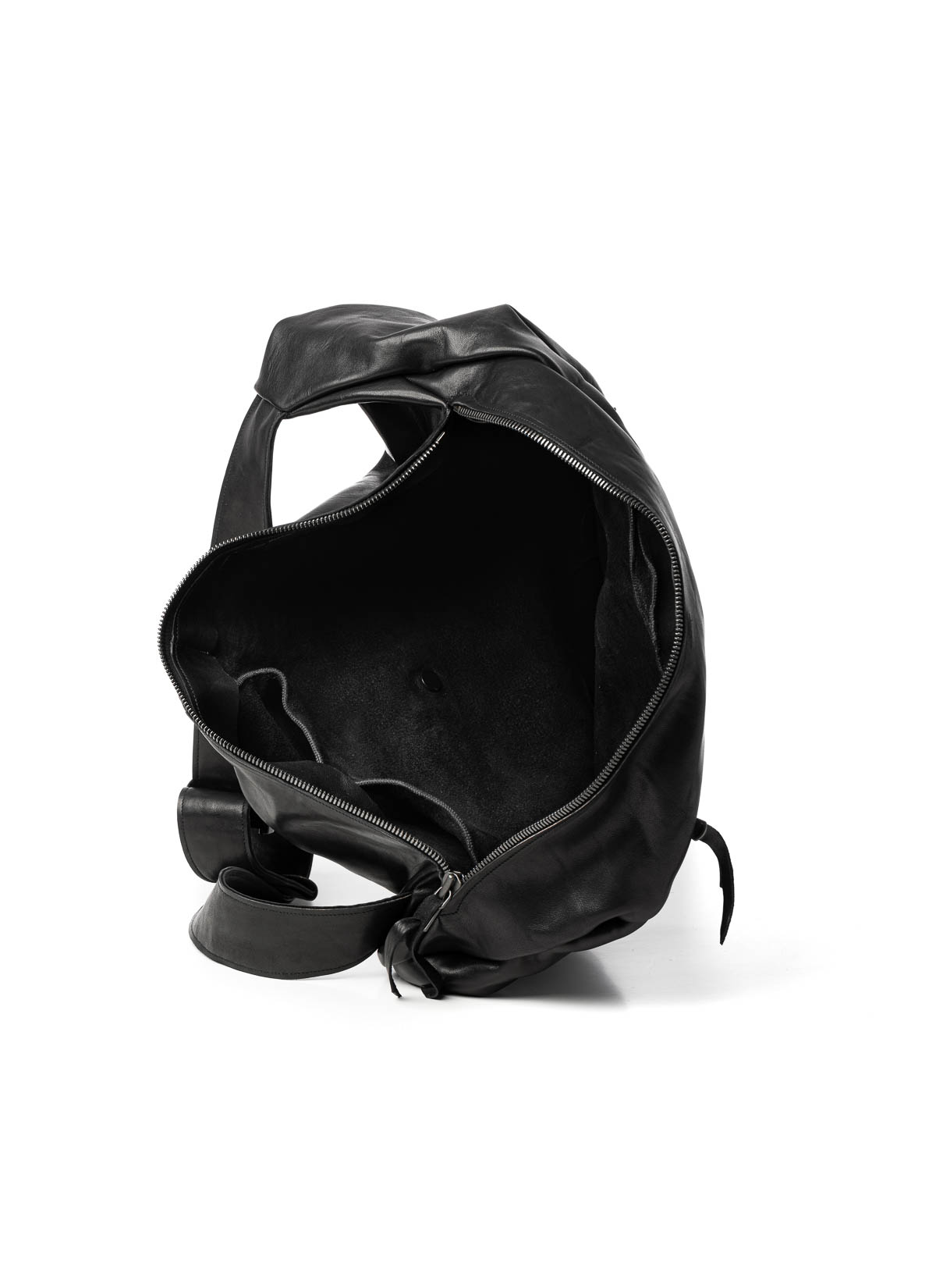 hide-m | LEON EMANUEL BLANCK Dealer Bag XL, black horse leather
