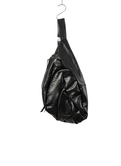 LEON EMANUEL BLANCK distortion dealer bag tasche DIS DB 01 XL horse leather black hide m 2
