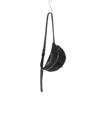 M.A+ MACROSS Maurizio Amadei BY101:S SY Small Belt Bag Tasche soft cow leather black hide m 1
