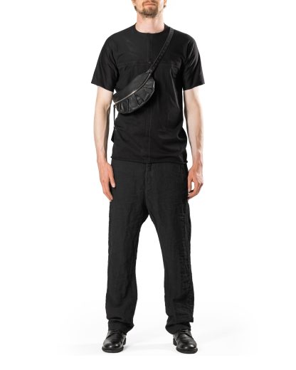 M.A+ MACROSS Maurizio Amadei BY101:S SY Small Belt Bag Tasche soft cow leather black hide m 3