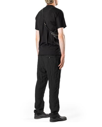 M.A+ MACROSS Maurizio Amadei BY101:S SY Small Belt Bag Tasche soft cow leather black hide m 4