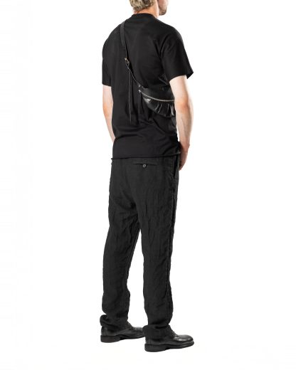 M.A+ MACROSS Maurizio Amadei BY101:S SY Small Belt Bag Tasche soft cow leather black hide m 5