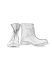 M.A Macross Maurizio Amadei S1D2ZZ VA1.5 Men Front Back Zip Short Boot Shoe Herren Schuh Stiefel vachetta cow leather black hide m 1