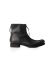 M.A Macross Maurizio Amadei S1D2ZZ VA1.5 Men Front Back Zip Short Boot Shoe Herren Schuh Stiefel vachetta cow leather black hide m 3