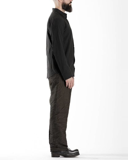 TAICHI MURAKAMI Men Inside Shirt Herren Hemd cotton black hide m 4