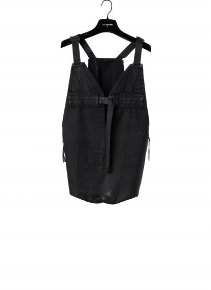 BORIS BIDJAN SABERI VEST BAG2.1 F1944 men herren cotton black hide m 8