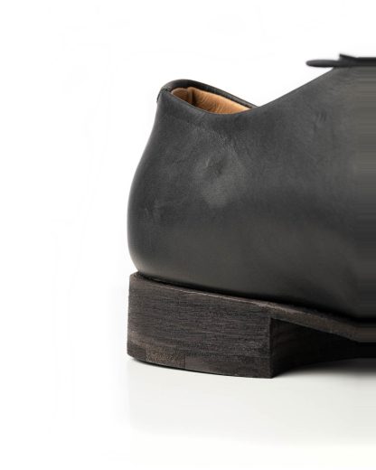 M.A Macross Maurizio Amadei S1A1 VA1.5 Men One Leather Piece Derby Shoe Herren Schuh vachetta cow leather black hide m 11
