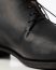 M.A Macross Maurizio Amadei S1A1 VA1.5 Men One Leather Piece Derby Shoe Herren Schuh vachetta cow leather black hide m 9