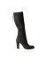 M.A Macross Maurizio Amadei SW7C46Z NUB 1.0 Women High Back Zip Heel Boot Shoe Damen Stiefel cow leather black hide m 2