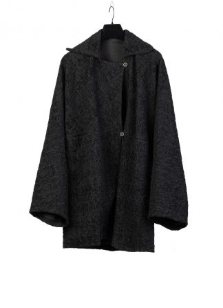 MA Macross Maurizio Amadei women Oversized Coat Jacket CW520 PPW Damen Jacke Mantel acrylic polyamide wool polyester black hide m 2