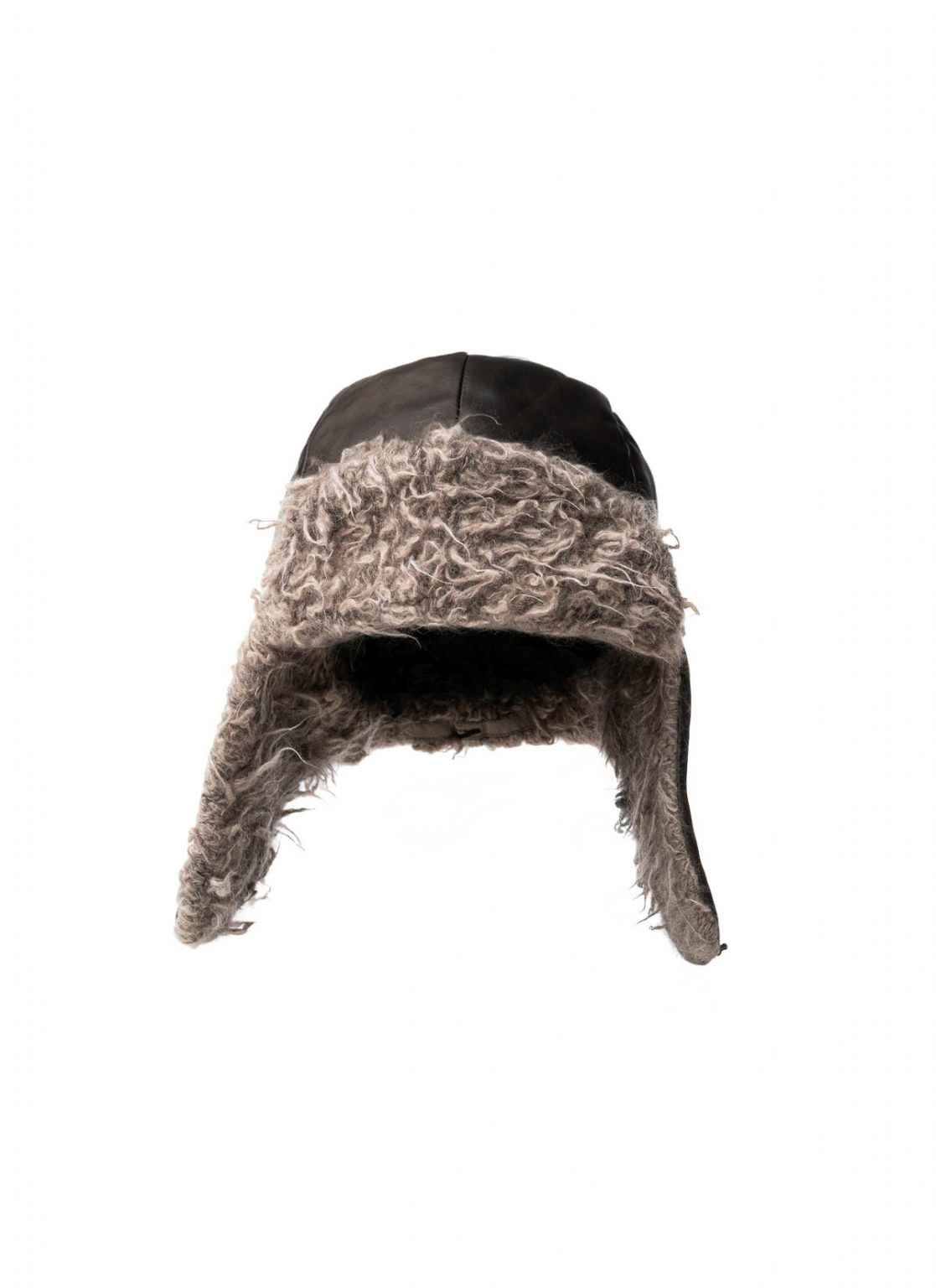 hide-m | TAICHI MURAKAMI Pilot Cap, grey black horse