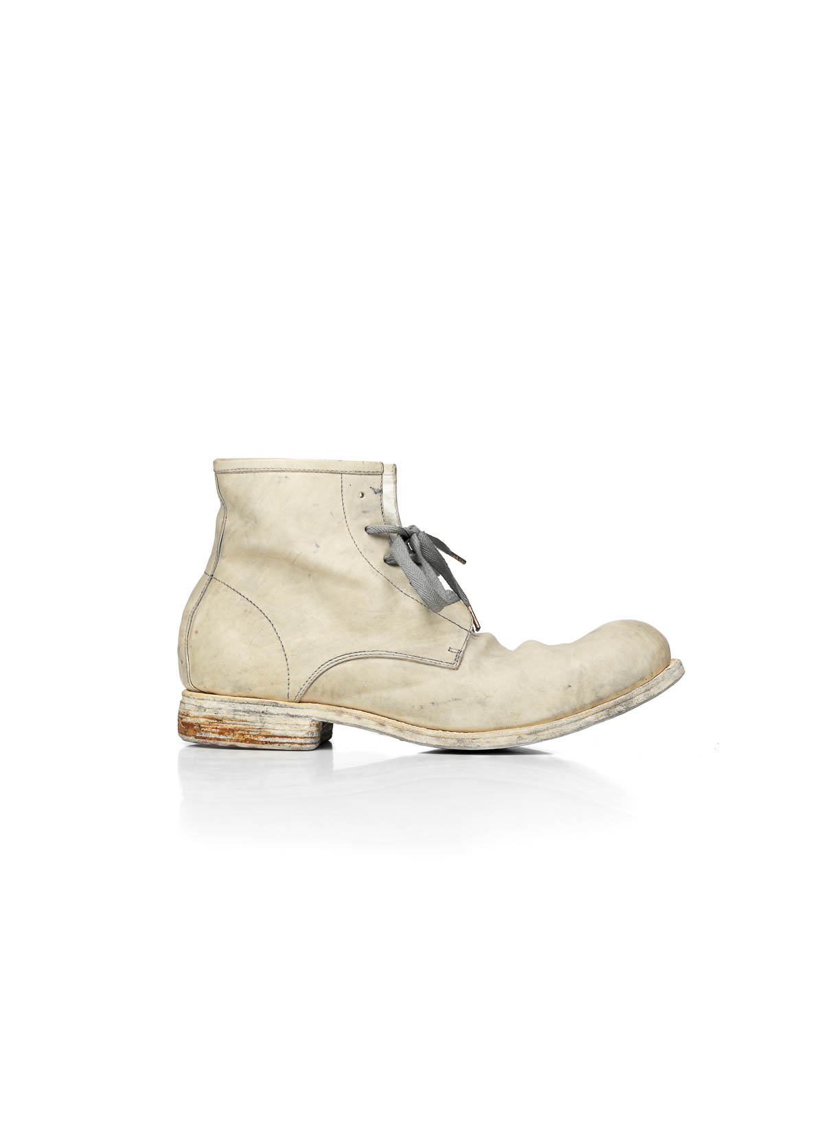 AUGUSTA Horse Leather White Boots 6, a1923, a diciannoveventitre, オーガスタ