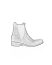 LEON EMANUEL BLANCK LEB DIS M CHELSEA 01 men distortion pointed chelsea boot herren shoe schuh stiefel wild boar leather black hide m 2