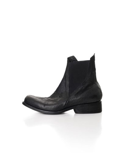 LEON EMANUEL BLANCK LEB DIS M CHELSEA 01 men distortion pointed chelsea boot herren shoe schuh stiefel wild boar leather black hide m 3