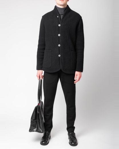 MA+ Maurizio Amadei BR231 CU15 Iron Rim Medium Doctor Bag men women herren damen tasche horse leather black hide m 11