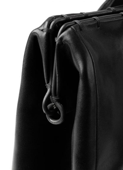 MA macross Maurizio Amadei Iron Rim Medium Doctor´s Bag BR231 Tasche horse leather black hide m 4