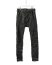 BORIS BIDJAN SABERI BBS P13HS TF F1939 Men Tight Fit Pants Fully Hand Stitched 16h Vinyl Processed Nickel Pressed 2 Tons Body Molded herren hose jeans handmade cotton ly dark grey hide m 2
