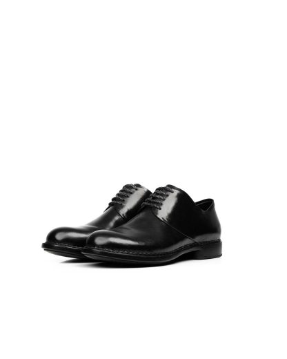 m moriabc maurizio altieri AAA ZeRo C seam norwegian handmade men shoe herren schuh genuine horse shell cordovan leather black hide m 4