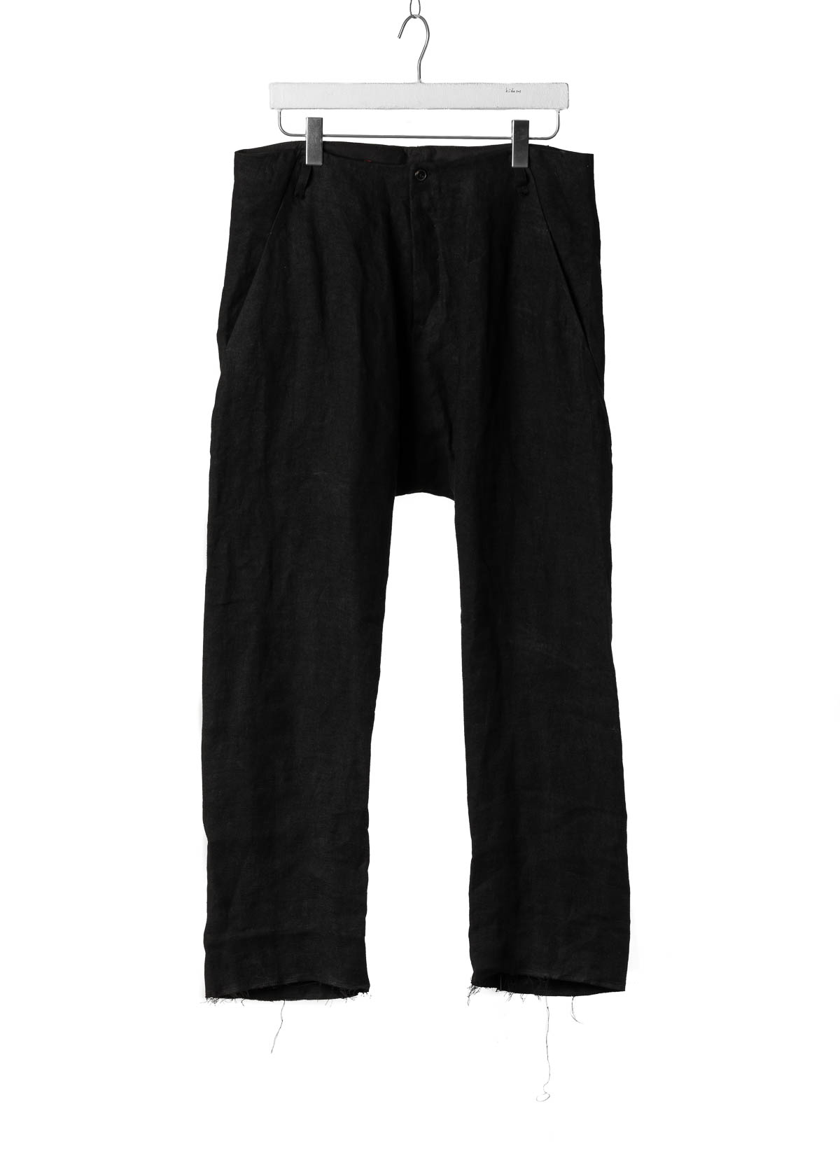 hide-m | M.A+ Amadei Men Low Crotch 2 Pocket Pants P510, black