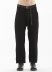M.A Macross Maurizio Amadei Men Low Crotch 2 pocket pants P510 LWX Herren Hose waxed linen black hide m 3