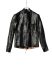M.A Macross Maurizio Amadei Men Relaxed Biker Jacket J224Z CUF10 Herren Leder Jacke horse leather black hide m 2