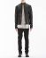 M.A Macross Maurizio Amadei Men Relaxed Biker Jacket J224Z CUF10 Herren Leder Jacke horse leather black hide m 3