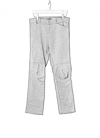 PROPOSITION CLOTHING Men Articulated Trousers Pants Herren Hose CL 0016 dead stock ramie dark grey hide m 1