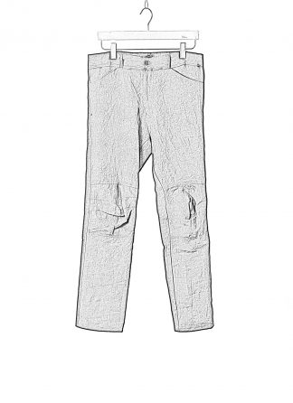 PROPOSITION CLOTHING Men Articulated Trousers Pants Herren Hose CL 0016 overdyed linen black hide m 1