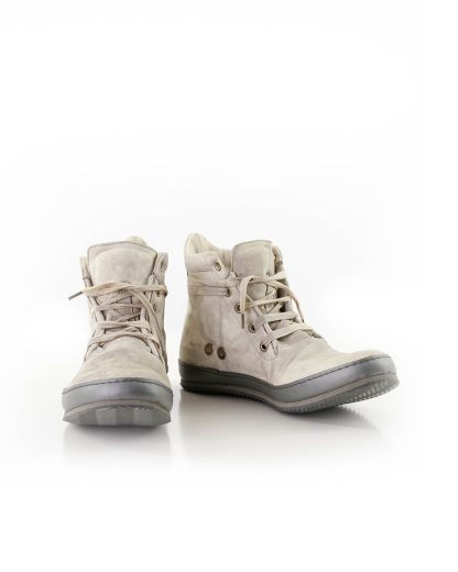 ADiciannoveventitre A1923 Augusta 1923 men sneaker handmade shoe derby boot SSN7 herren schuh sneaker stiefel horse leather handpainted bianco dirty white hide m 4