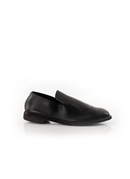 GUIDI 100 men slipper with heel shoe slip on herren schuhe calf leather black hide m 2