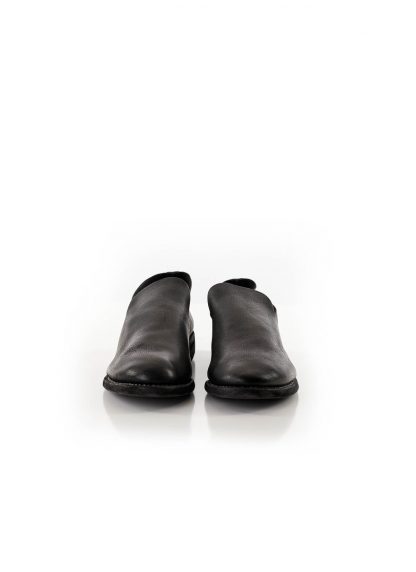 GUIDI 100 men slipper with heel shoe slip on herren schuhe calf leather black hide m 3