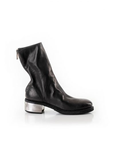 GUIDI 788zi women back zip boot metal heel shoe damen frauen schuh stiefel horse leather black hide m 4
