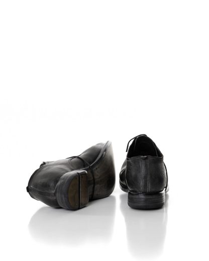 LAYER 0 Men Classic Derby Shoe 1.5 h7 gy goodyear 23 05 Herren Schuh shell horse cordovan r leather g.grey black hide m 3