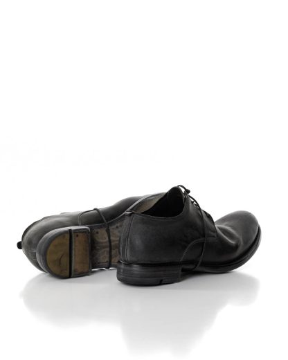 LAYER 0 Men Classic Derby Shoe 1.5 h7 gy goodyear 23 05 Herren Schuh shell horse cordovan r leather g.grey black hide m 5