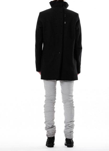 BORIS BIDJAN SABERI men jacket COAT SHORT F0508M herren jacke mantel cotton wool cashmere black hide m 7