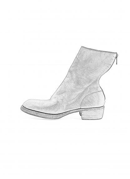 GUIDI 788Z Back Zip Mid Boot men shoe herren schuh stiefel horse leather black hide m 2