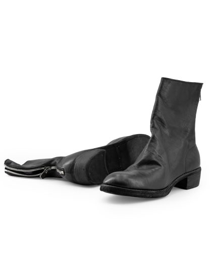 GUIDI 788Z Back Zip Mid Boot men shoe herren schuh stiefel horse leather black hide m 3