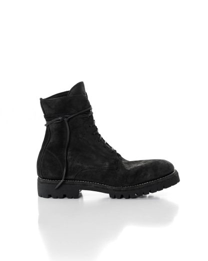 GUIDI 795V men lace up boot vibram sole herren schuh stiefel horse cordovan cont leather black hide m 2