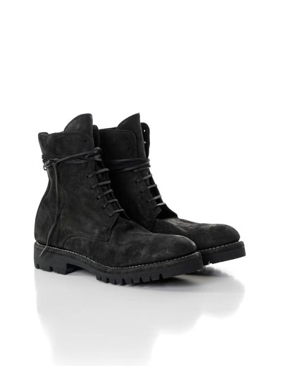 GUIDI 795V men lace up boot vibram sole herren schuh stiefel horse cordovan cont leather black hide m 4